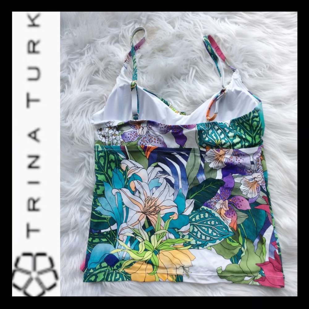 NWT Trina Turk Amazonia Tankini Top - Picture 8 of 12